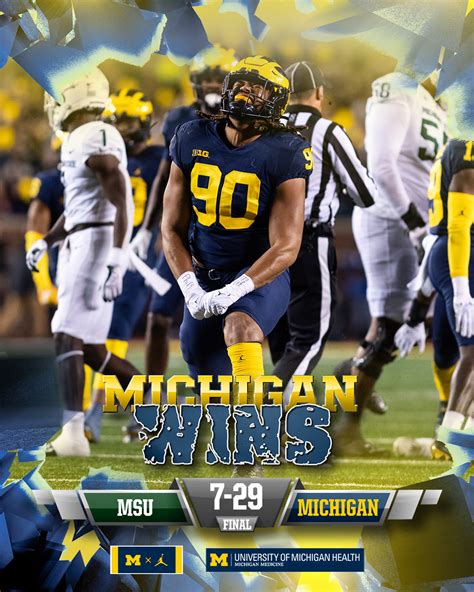 what is the score in the michigan football game|michigan football game score today.